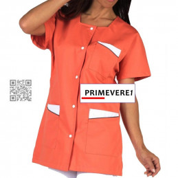 Tunique médicale femme Cali Abricot