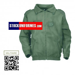 Blouson POLAIRE kaki outdoor