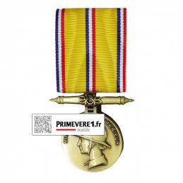 Médaille Pompier Bronze 10 ans d'ancienneté