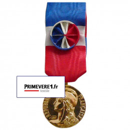 Médaille du Travail vermeil 30 ans d'ancienneté