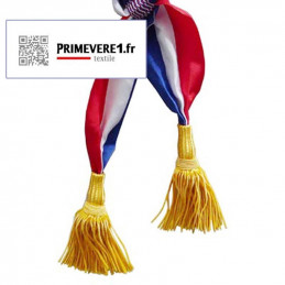 Echarpe pour Maire glands Or zoom