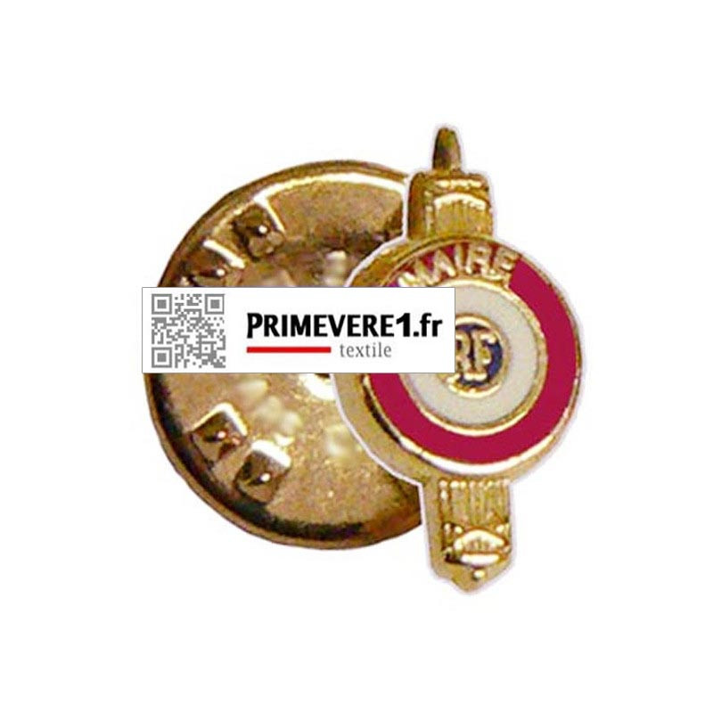 Insigne boutonnière pour Maire