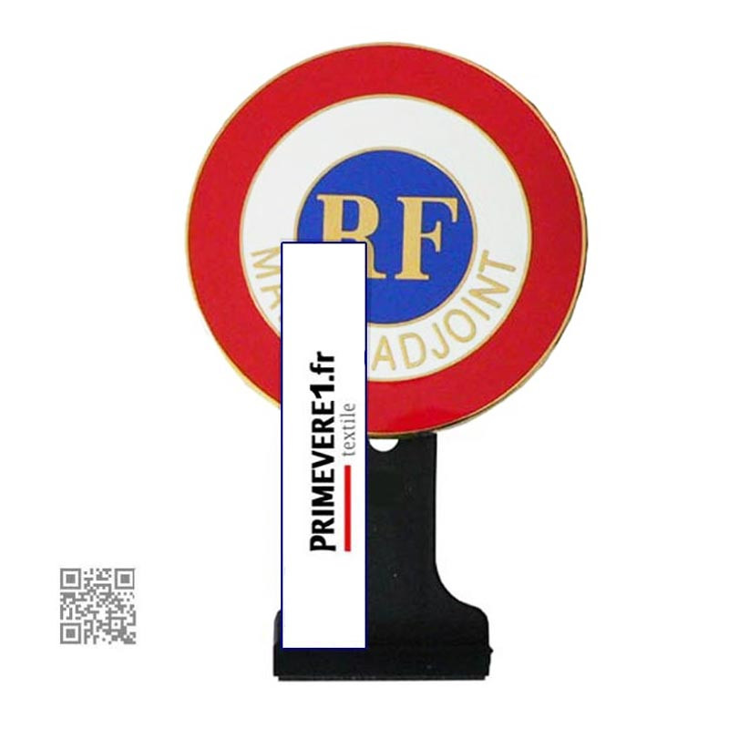 Cocarde de Maire Adjoint pour voiture