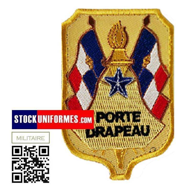 ECUSSON PORTE DRAPEAU - ANCIENS COMBATTANTS