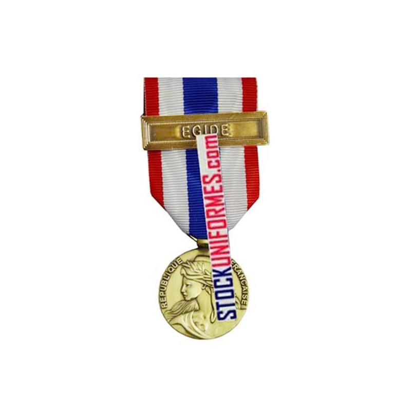Médaille Protection Militaire du Territoire agrafe Egide