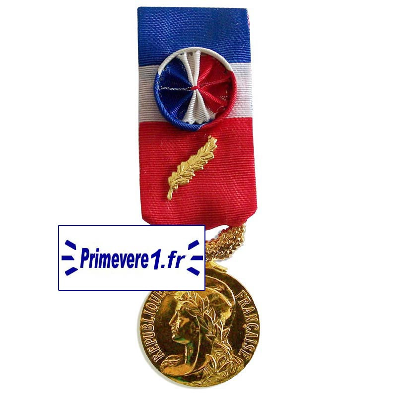 Médaille du Travail Or - 35 ans d'ancienneté