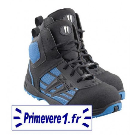 Chaussures De Sécurité REIS BRYESK - Cuir - Semelle Antidérapante - Coque Acier - Taille 43