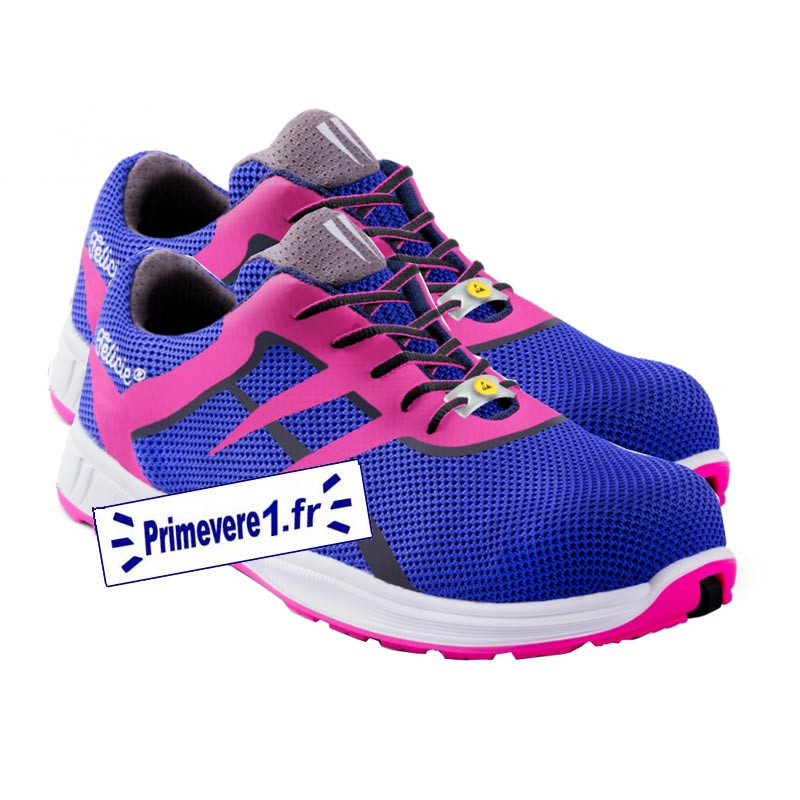 soulier bleu ou rose