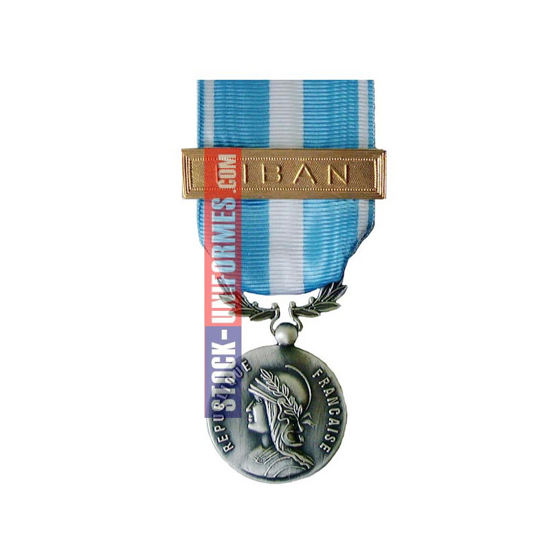 Médaille ordonnance Outre-Mer - Agrafe Liban