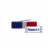 Barrette du Travail argent ruban tricolore vertical - 20 ans d'ancienneté