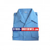 Chemise ciel manches Courtes d'uniforme