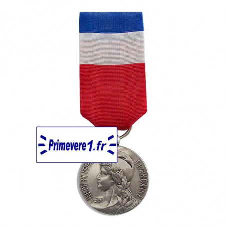 Médaille du Travail argent 20 ans d'ancienneté