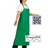 Tablier maraicher vert avec poches