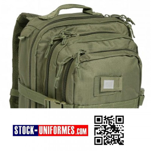 Sac à dos kaki type militaire contenance 50 litres zoom