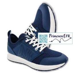 Baskets chaussures bleu marine modèle professionnel