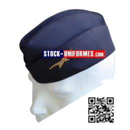 Calot militaire aviateur avec insigne Charognard