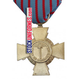 Médaille ordonnance Croix du combattant verso
