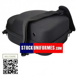 PORTE KEPI NOIR RIGIDE