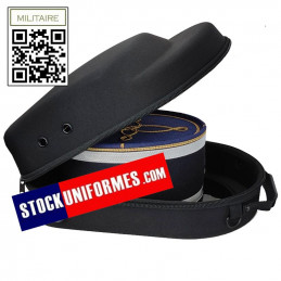 PORTE KEPI NOIR RIGIDE
