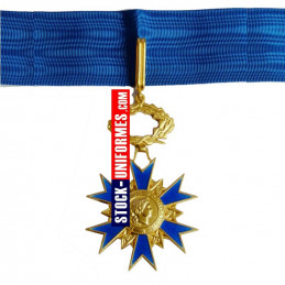 Médaille COMMANDEUR Ordre Nationale du Mérite ONM Tour de cou